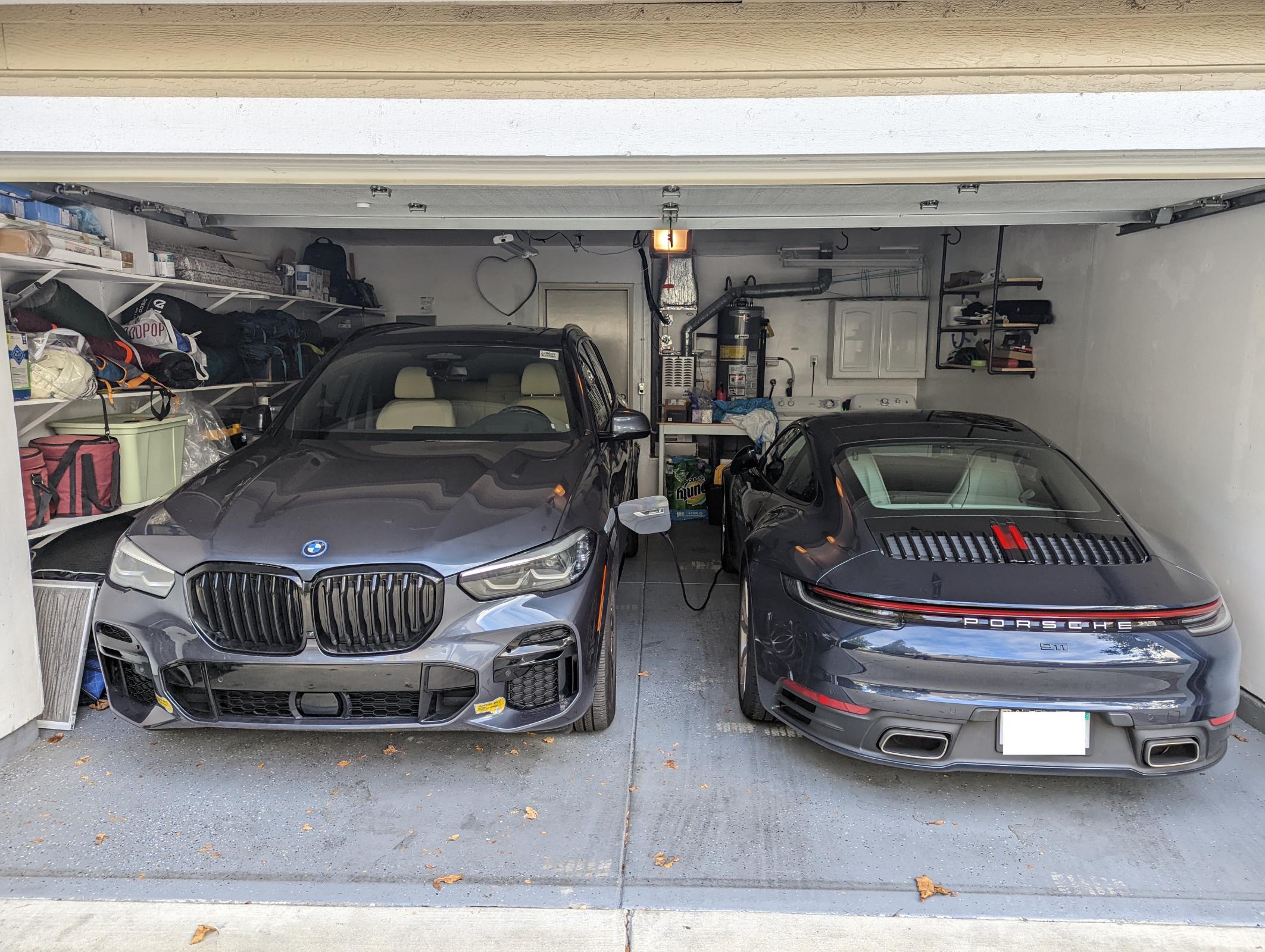 Hanging Garage Door Pad Prevents Door Dings in Between Cars, Soft