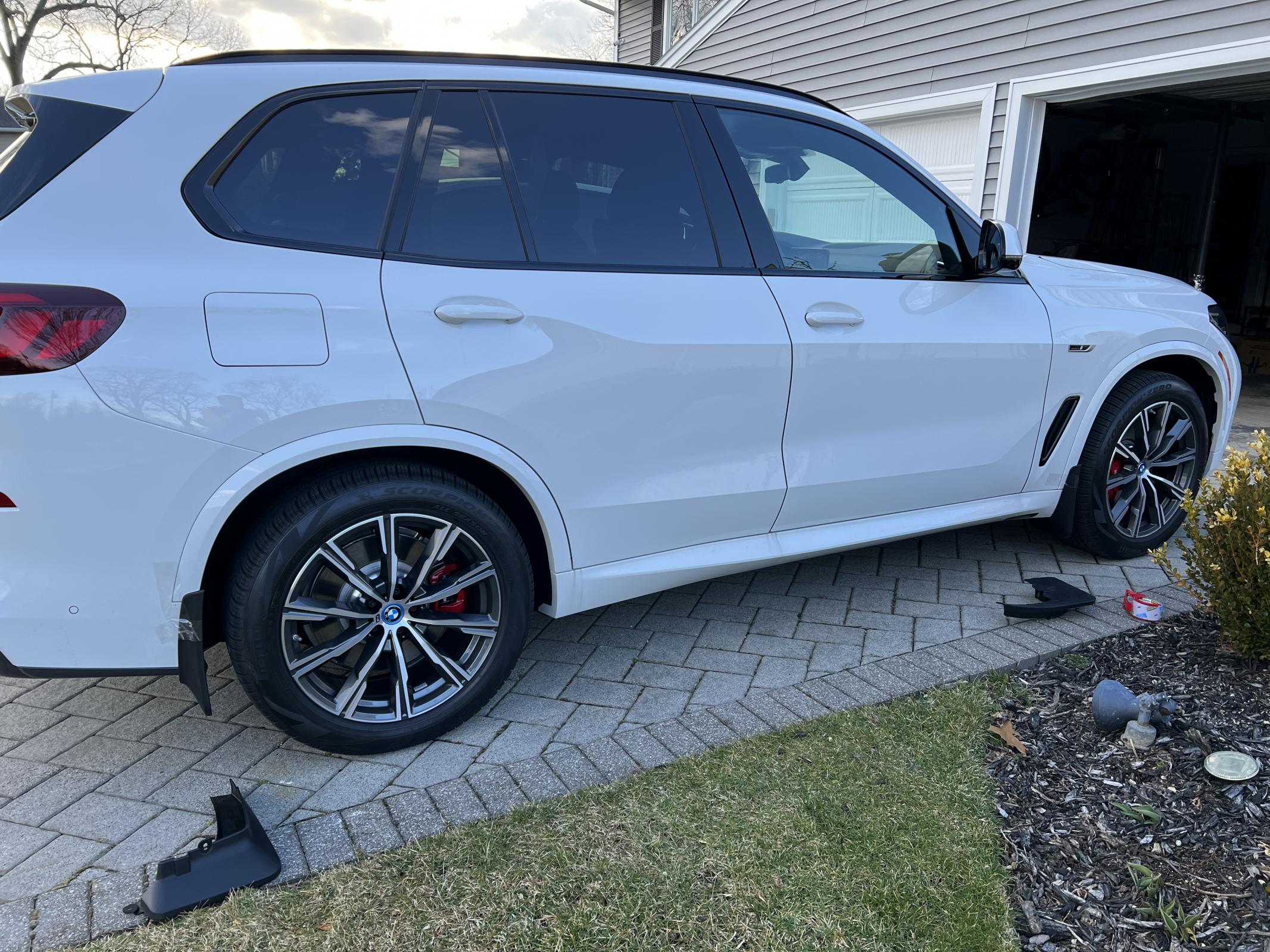 Bmw x5 g05 mud outlet flaps